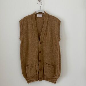 Vintage Lord Jeff 100% virgin wool sweater vest